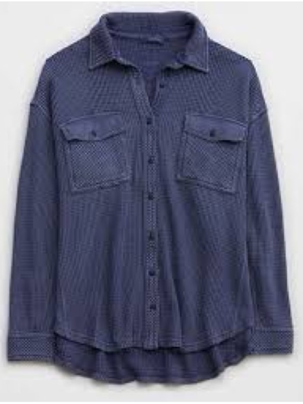 Aerie LumberJane Waffle Shirt - Women’s XXS - Picture 6 of 14